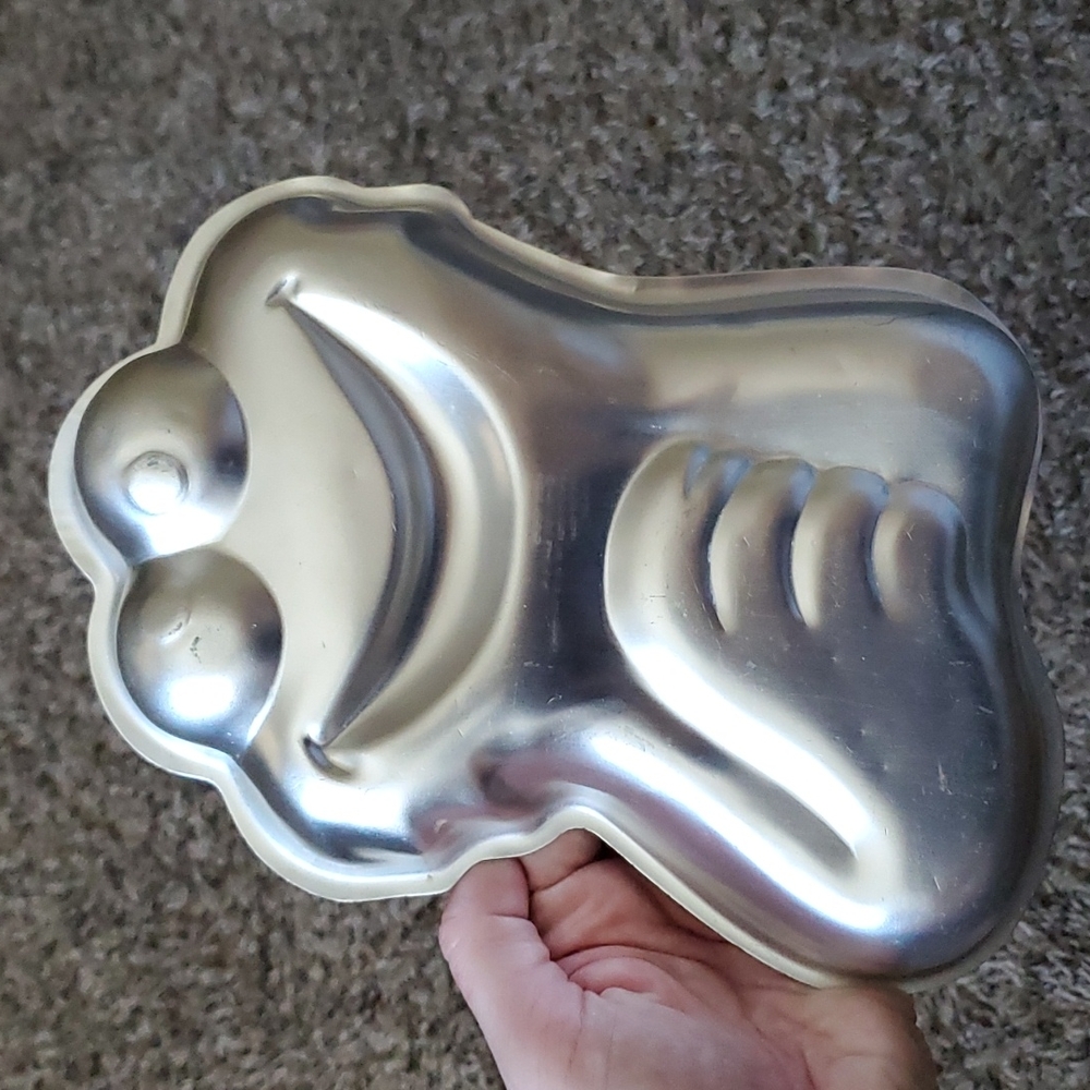 1977 Cookie Monster and Big Bird Sesame Street Vintage Cake Molds